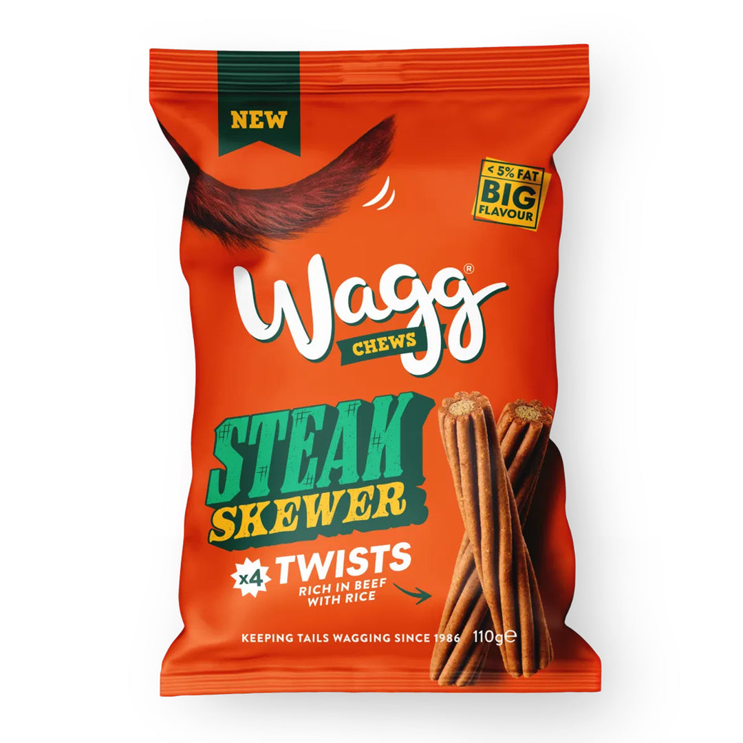 Wagg Chews Steak Skewer Sticks