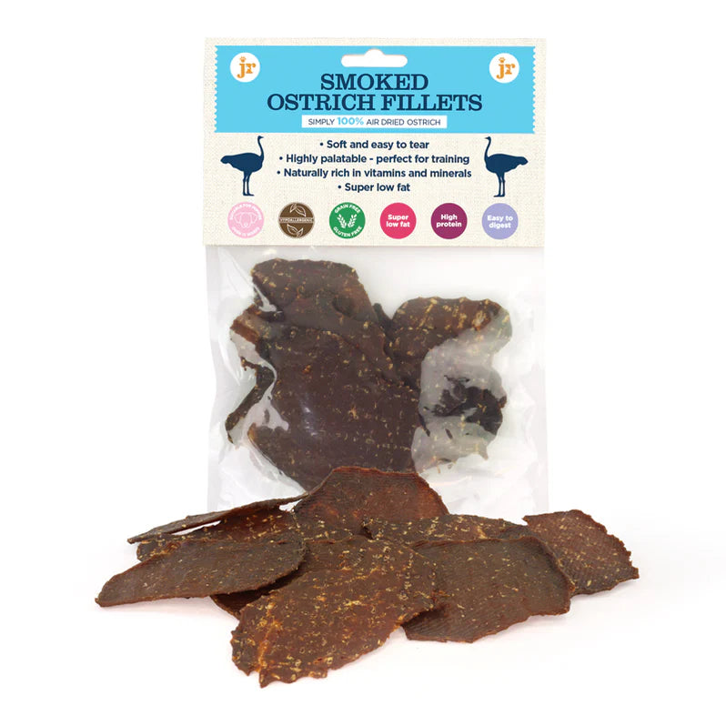 JR Pet Products Smoked Ostrich Fillets