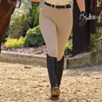 The Aubrion Ladies Chapman Breeches in White#White