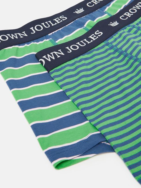 Joules Mens Crown Joules Underwear#Green print