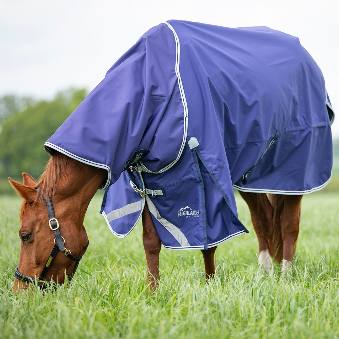 Shires Highlander Original Lite Turnout Rug & Neck Set