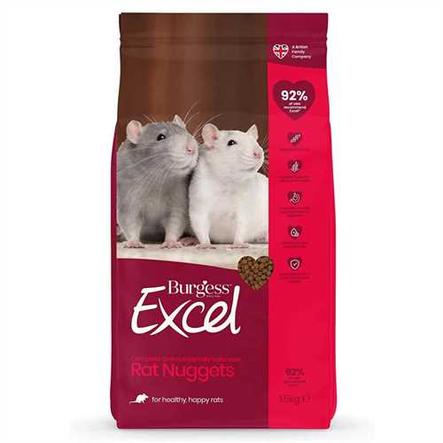 Burgess Excel Rat Nuggets 1.5kg