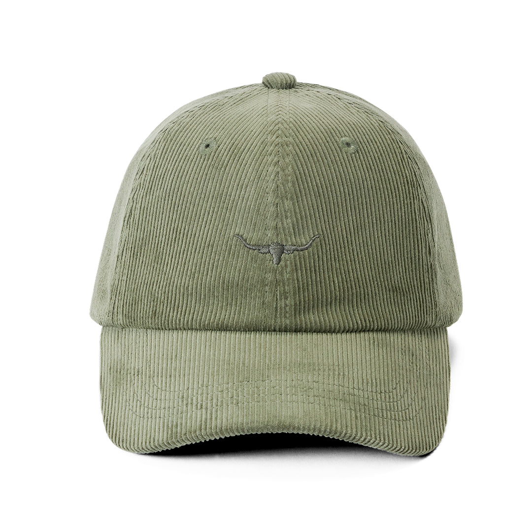 R M Williams Mens Mini Longhorn Cord Cap