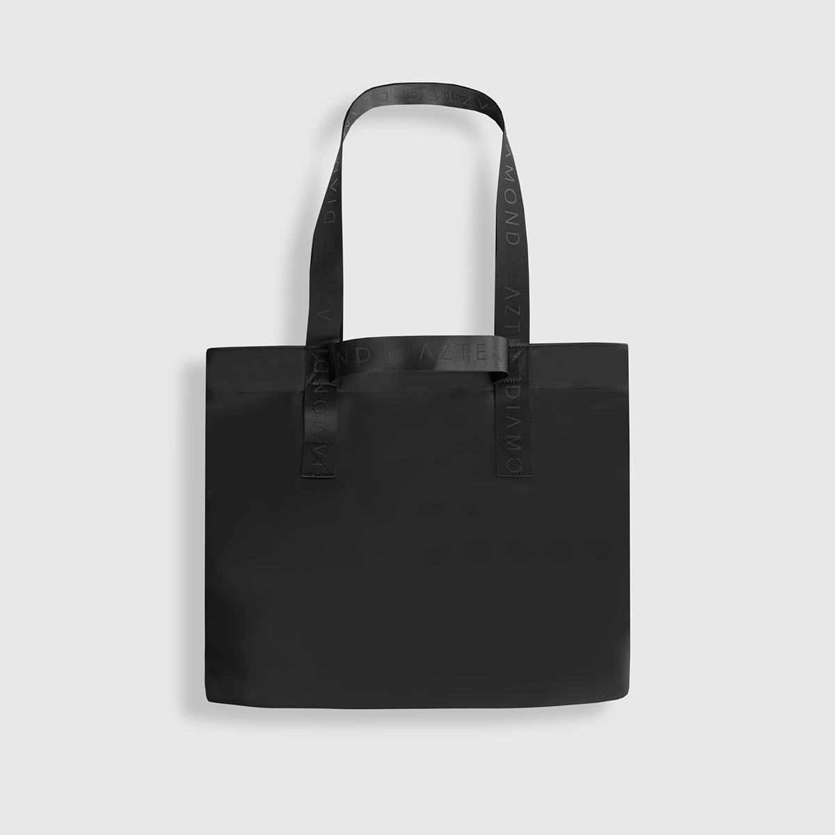 Aztec Diamond Rubberised Tote Bag - Black | Millbry Hill