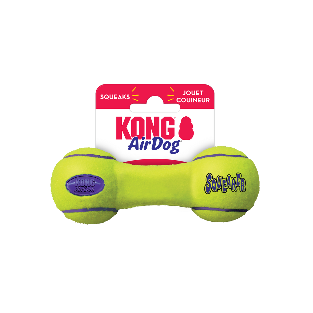 KONG AirDog Squeaker Dumbbell