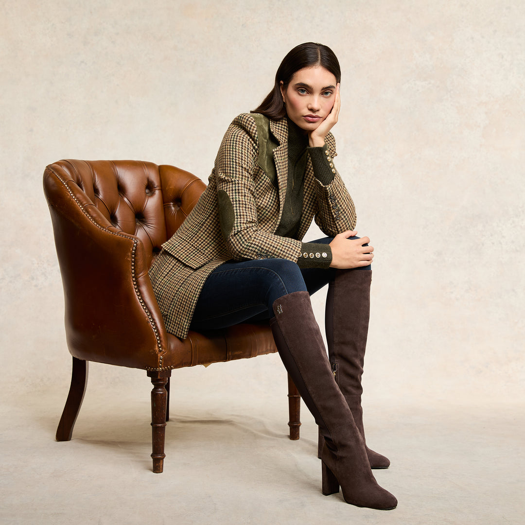 Holland Cooper Ladies Albany Heeled Boot