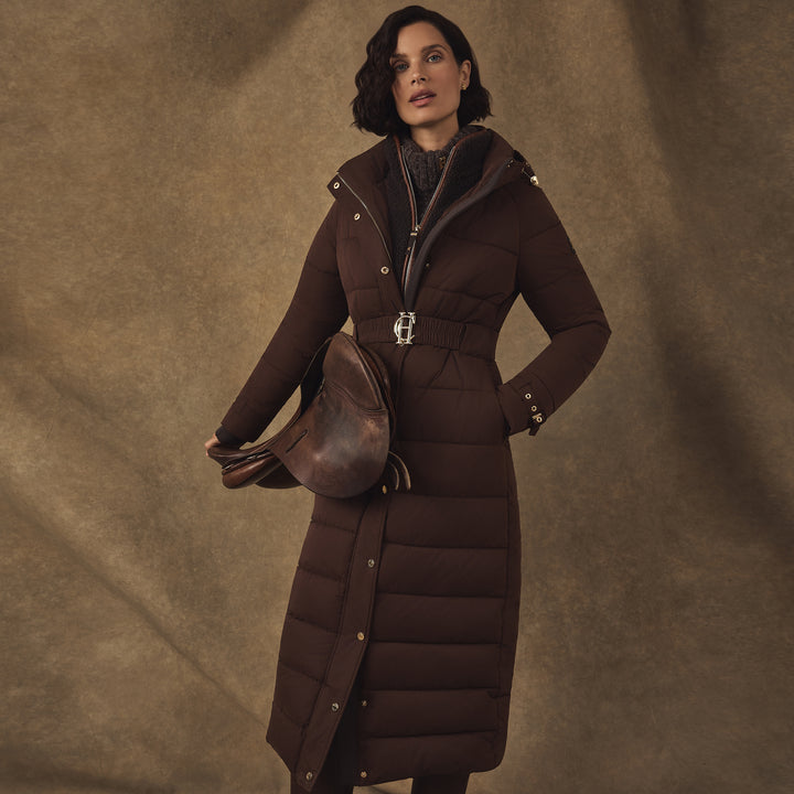 Holland Cooper Ladies Arosa Luxe Longline Coat