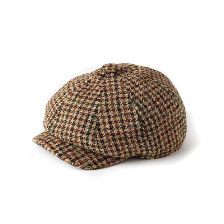 Holland Cooper Baker Boy Tweed Cap
