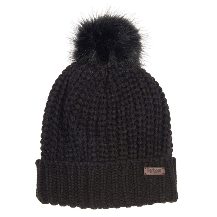The Barbour Ladies Saltburn Beanie#Black