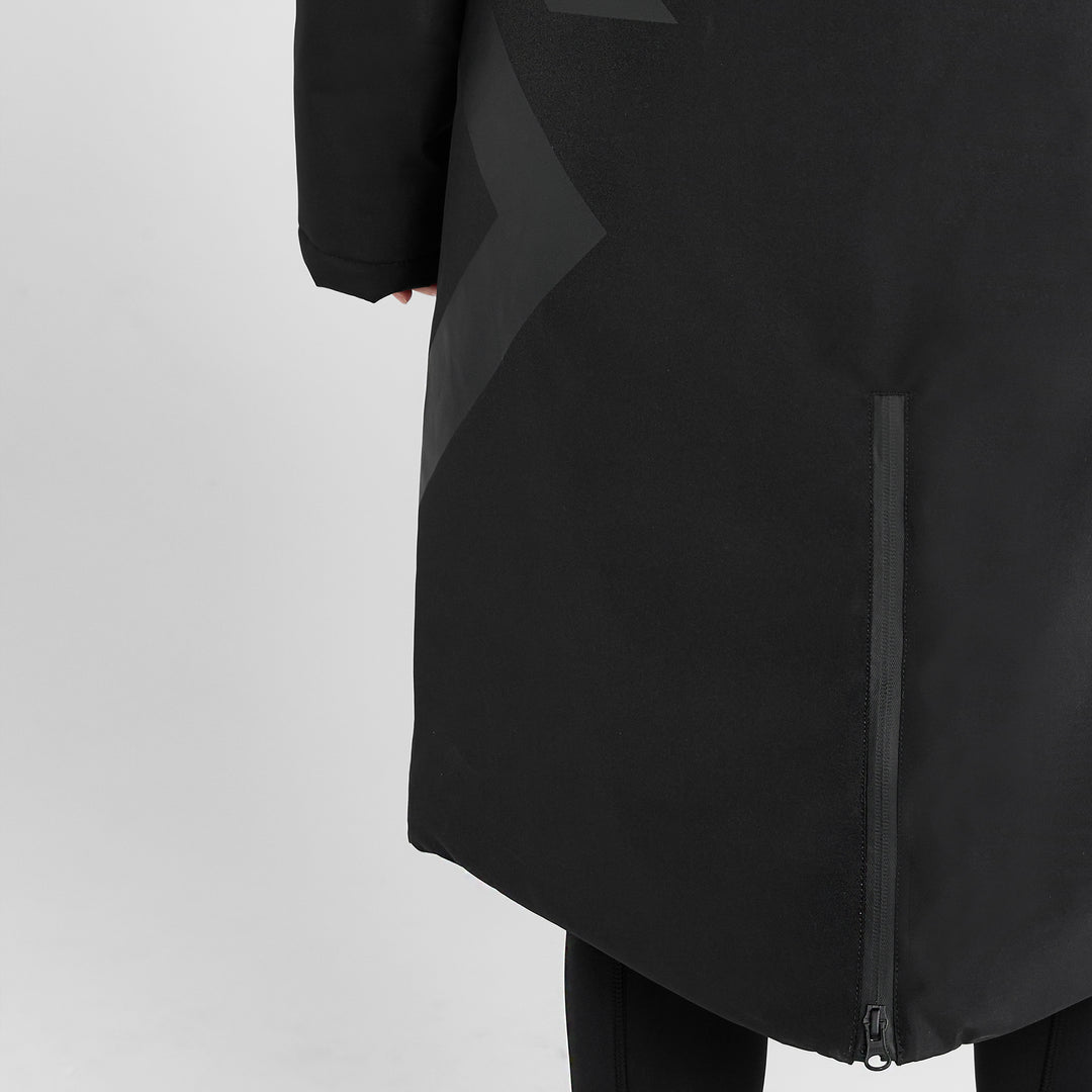 Aztec Diamond Ladies Fleece Lined Rain Jacket