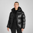 Aztec Diamond Ladies Heavy Quilted Puffer