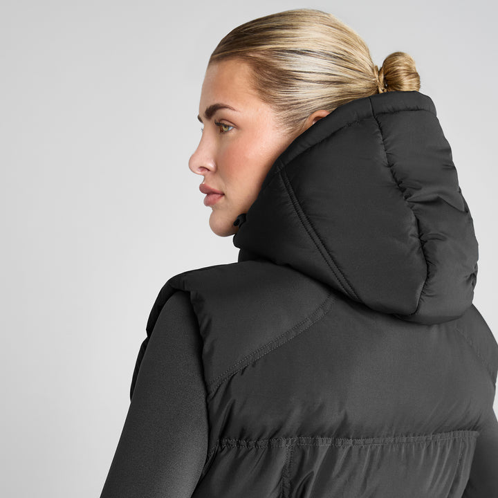 Aztec Diamond Ladies Premium Belted Quilted Gilet