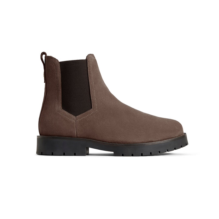 Fairfax & Favor Limited Edition Fog Suede Sheepskin Boudica Boot