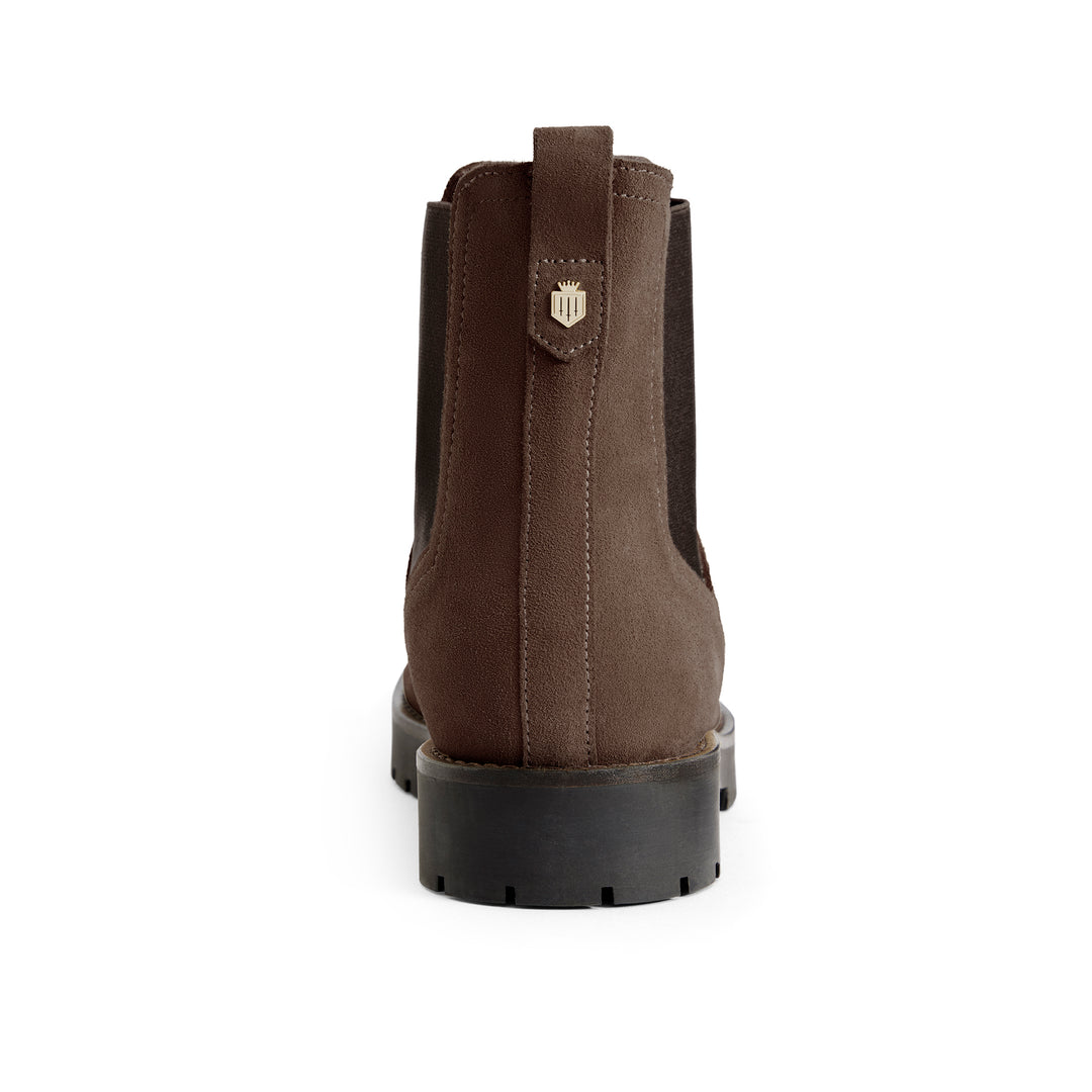 Fairfax & Favor Limited Edition Fog Suede Sheepskin Boudica Boot