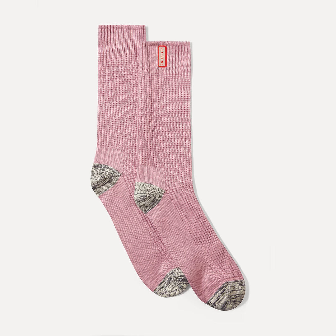 Sealskinz Men's Bradenham Bamboo Mid Length Lightweight Waffle Knit Sock
