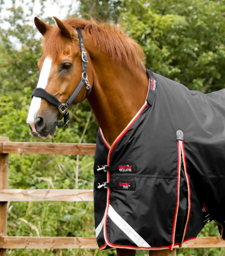 Premier Equine Buster 100g Detach-A-Neck Turnout Rug