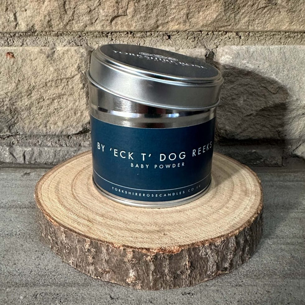 Yorkshire Rose Candles By Eck Tin Candle