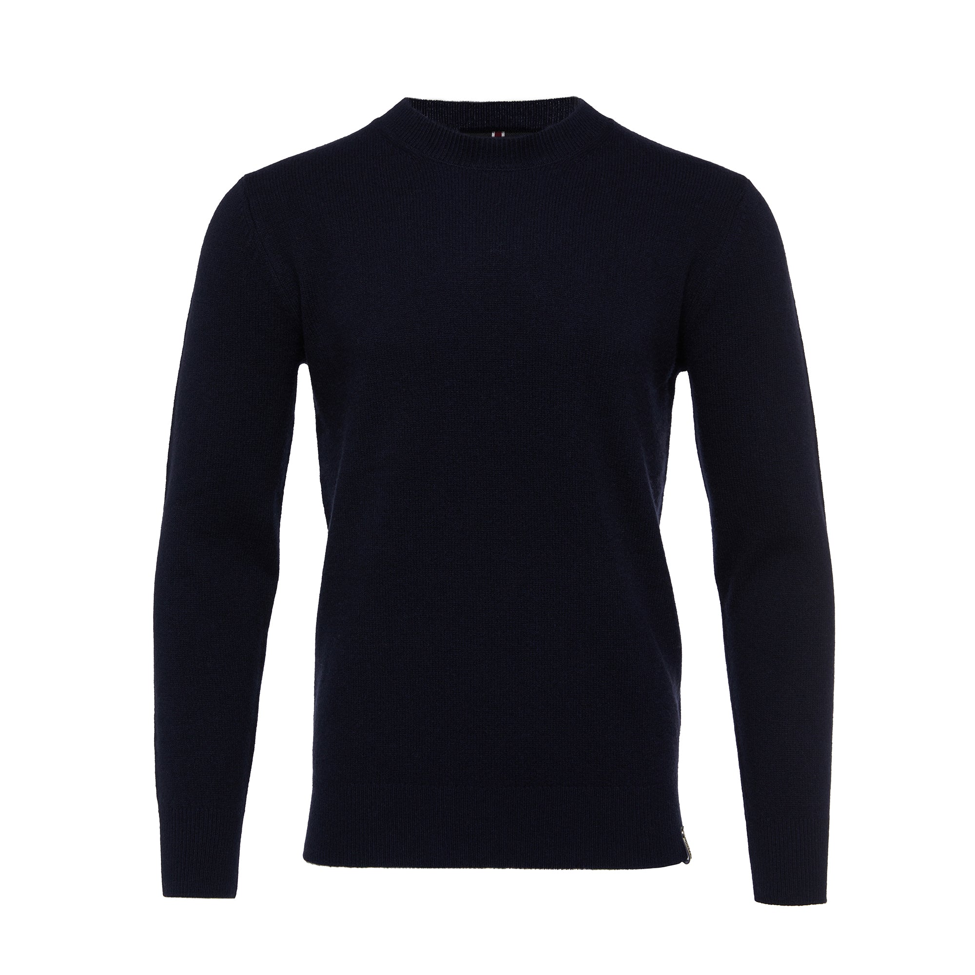 Holland Cooper Mens Byron Crew Neck Knit - Navy | Millbry Hill