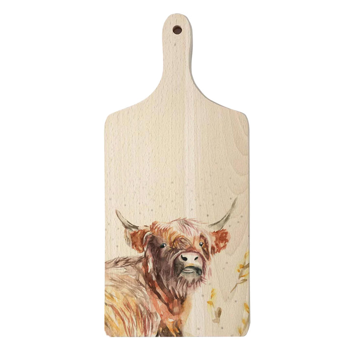 Country Creation Large Paddle Chopping Board - Highland Hazel