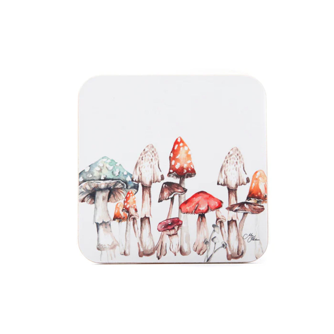 Meg Hawkins The Woodland Mushroom Coasters