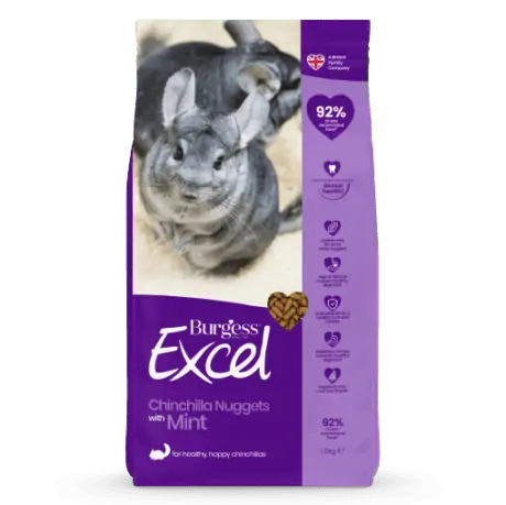 Burgess Excel Chinchilla Nuggets 1.5kg