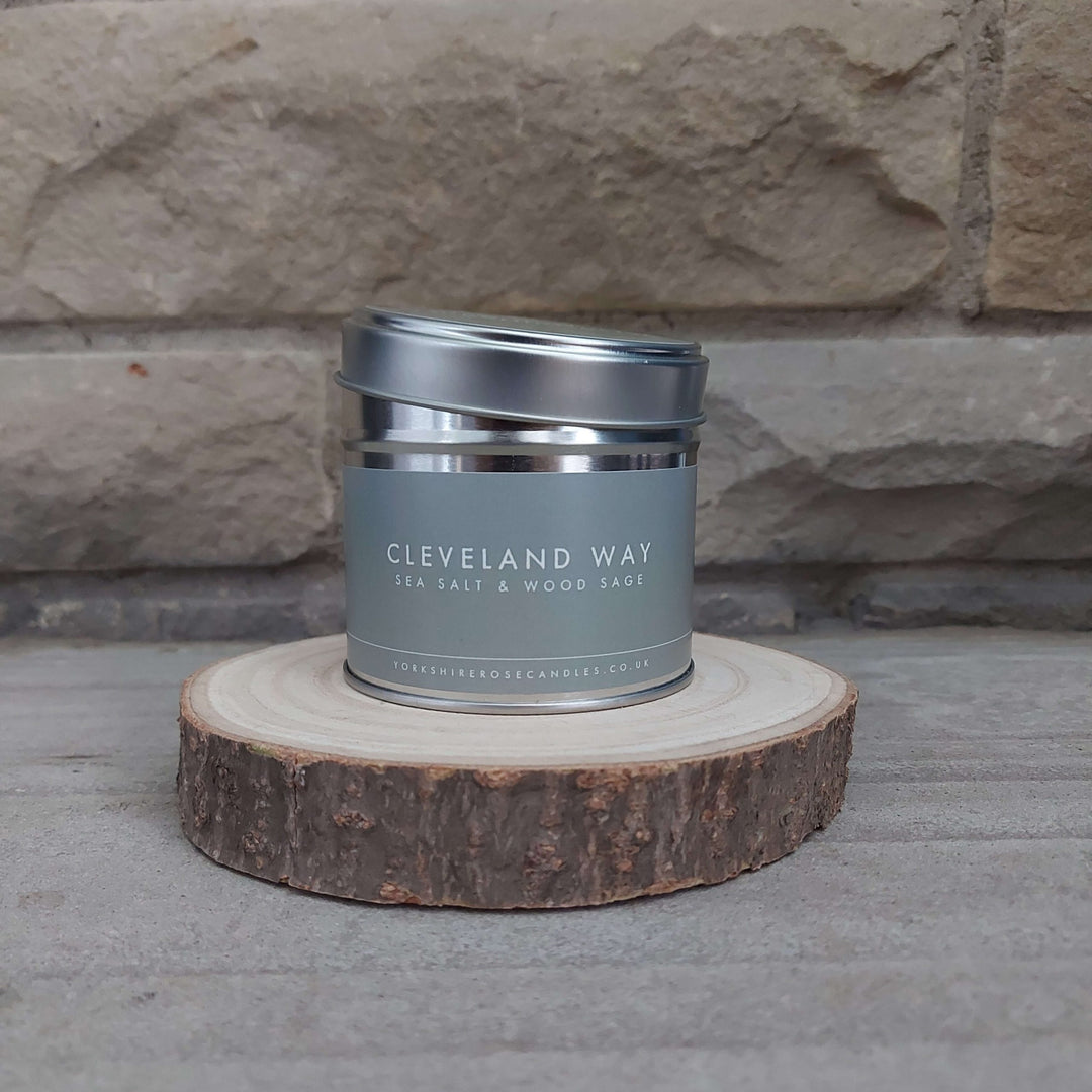 Yorkshire Rose Candles Cleveland Way Tin Candle
