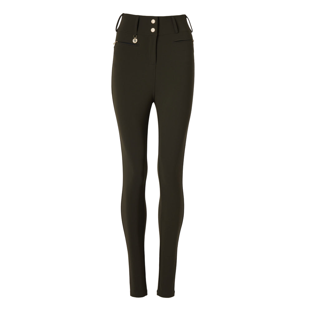 Holland Cooper Ladies Contour Trouser#Dark Green