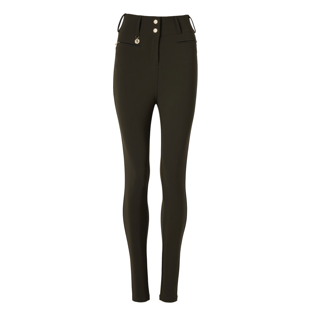 Holland Cooper Ladies Contour Trouser#Dark Green