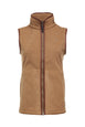 Holland Cooper Ladies Country Fleece GiletThe Holland Cooper Ladies Country Fleece Gilet in Light Brown#Light Brown