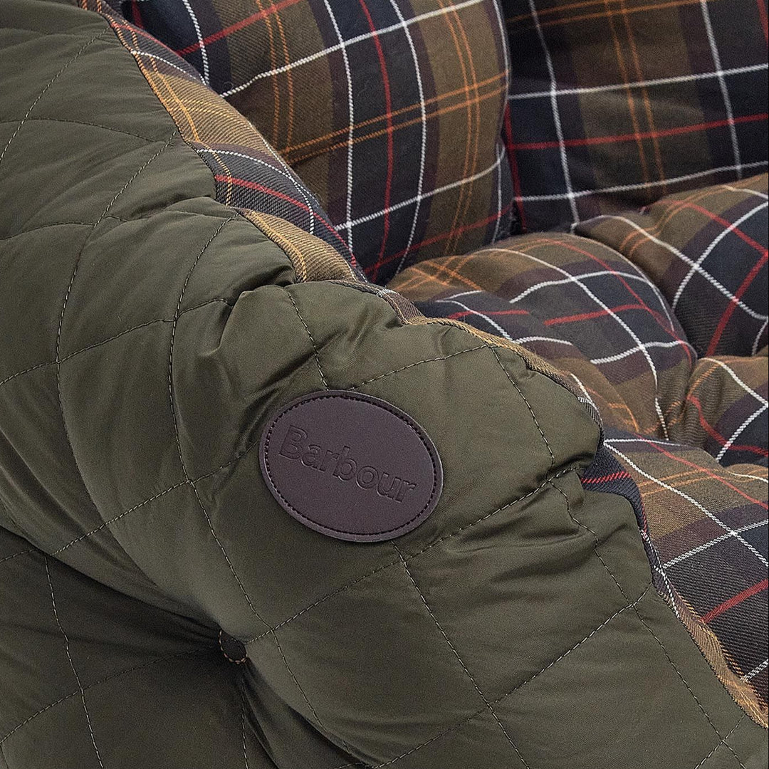 Barbour Classic Tartan Quilted Dog Bed