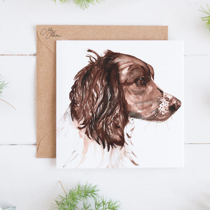 Meg Hawkins Spaniel Card