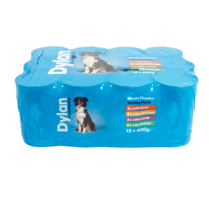 Dylan Meaty Chunks Variety Pack for Working Dogs