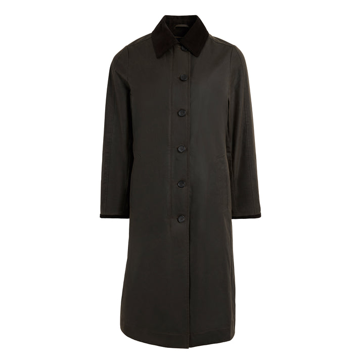 Fairfax & Favor Ladies The Edith Wax Longline Coat