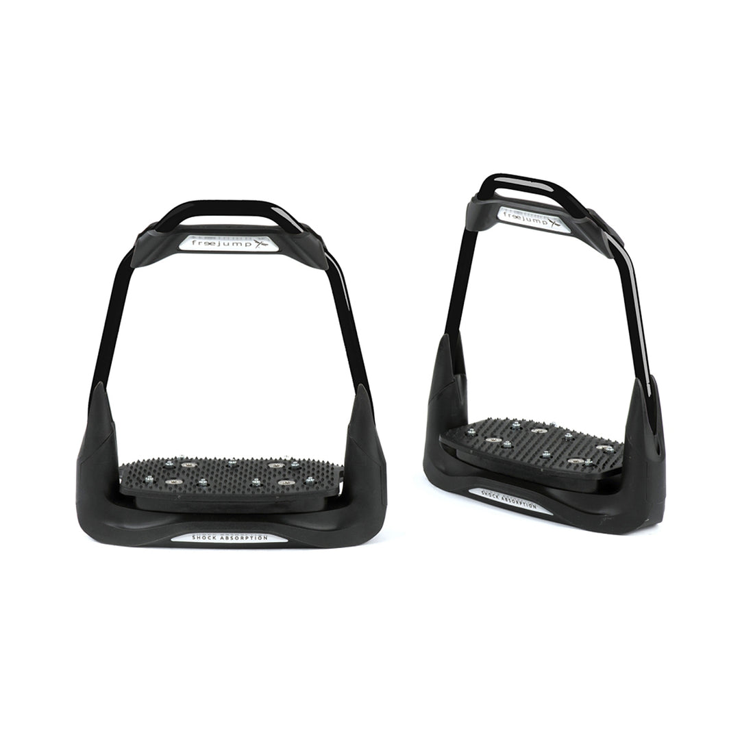 Freejump Full Black AirS 10-0 Angle Stirrups