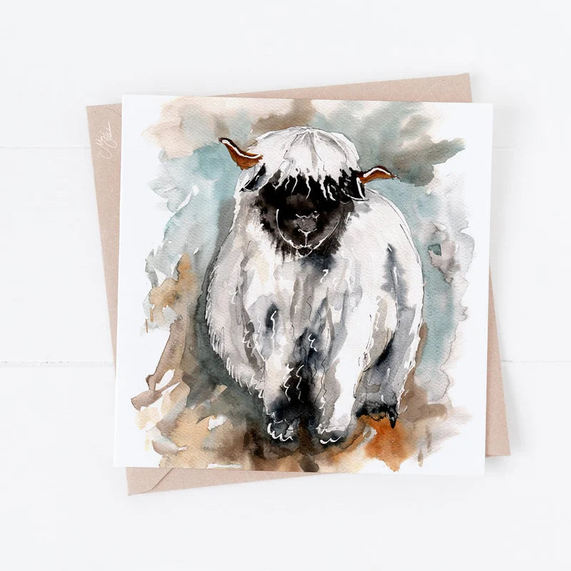 Meg Hawkins Valis Sheep Card