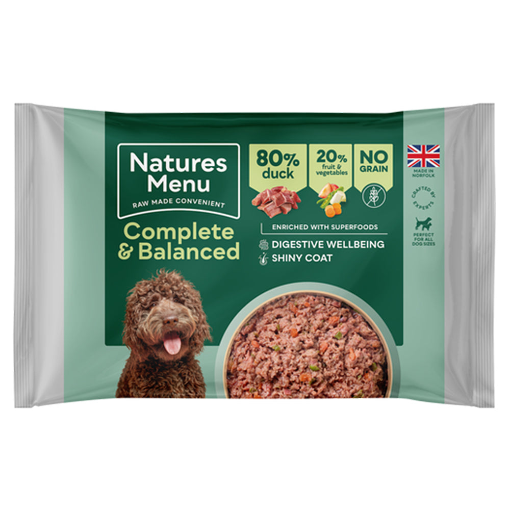 Natures Menu Raw Frozen 80% Duck Block