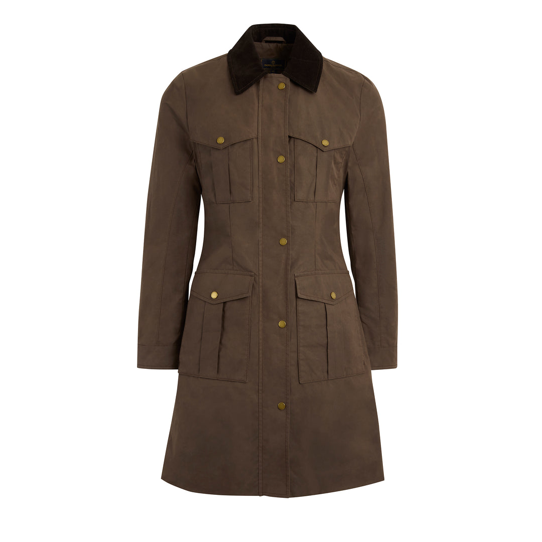 Fairfax & Favor Ladies The Violet Wax Coat