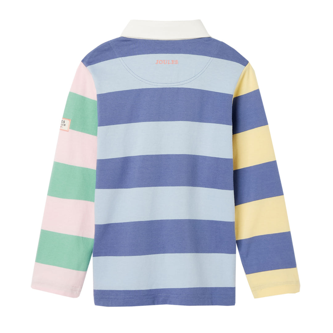 Joules Boys Perry Stripe Rugby Shirt
