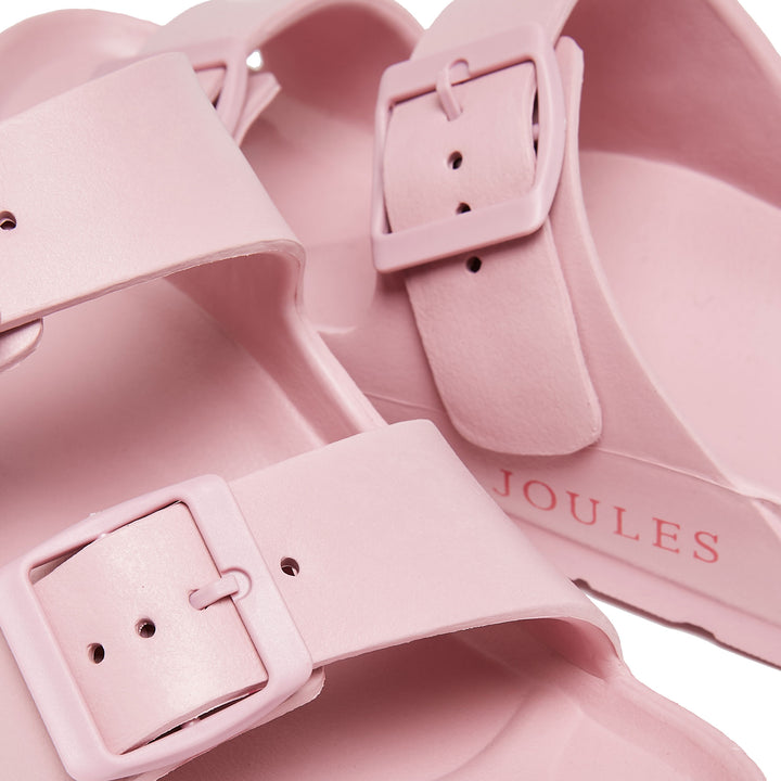 Joules Ladies Sunseeker Sliders#Pink