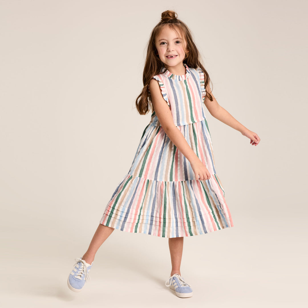 Joules Girls Poppie Searsucker Dress