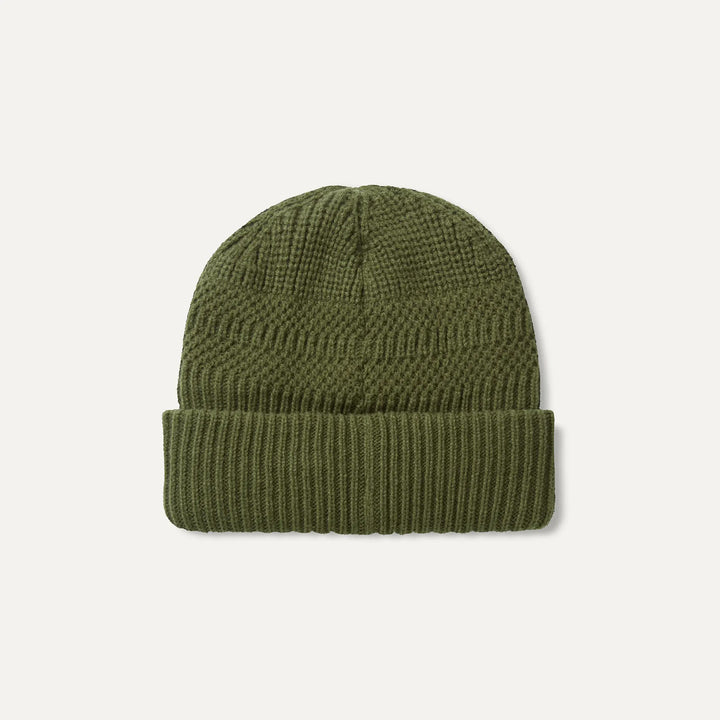 Sealskinz Gressenhall Waterproof Cold Weather Textured Stripe Roll Cuff Beanie