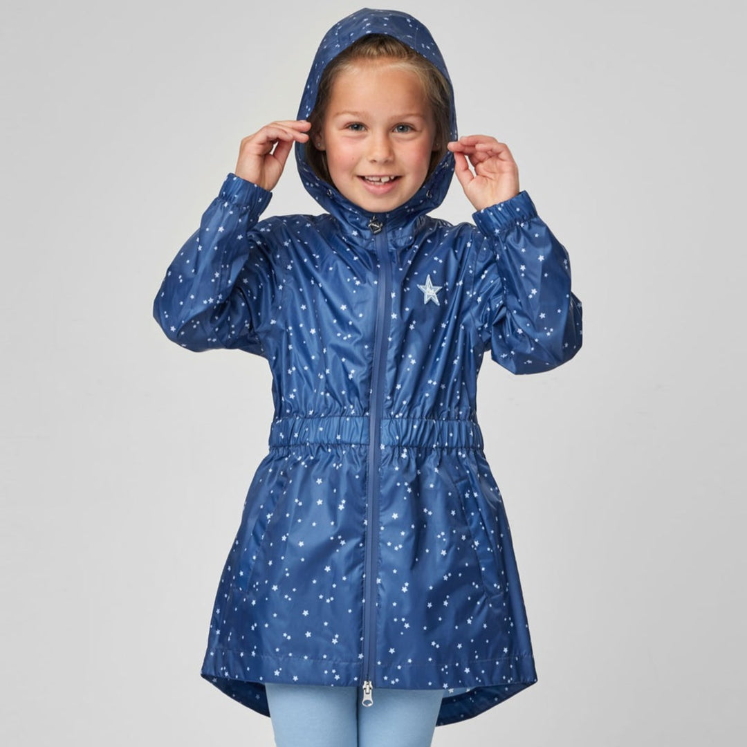 The LeMieux Mini Flow Rain Jacket in Navy#Navy