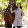 LeMieux Ladies Grace Long Rain Jacket - Dusk