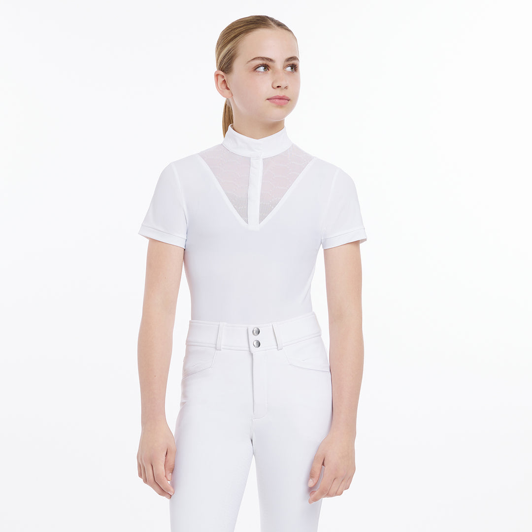 LeMieux Young Rider Eva Short Sleeve Show Shirt