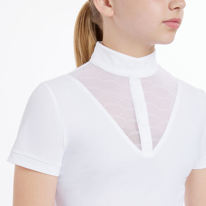 LeMieux Young Rider Eva Short Sleeve Show Shirt