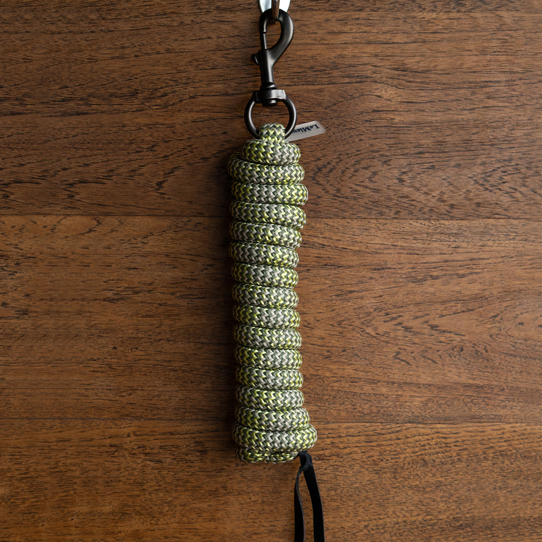 LeMieux Training Leadrope - Rosemary/Stone/Lemonade