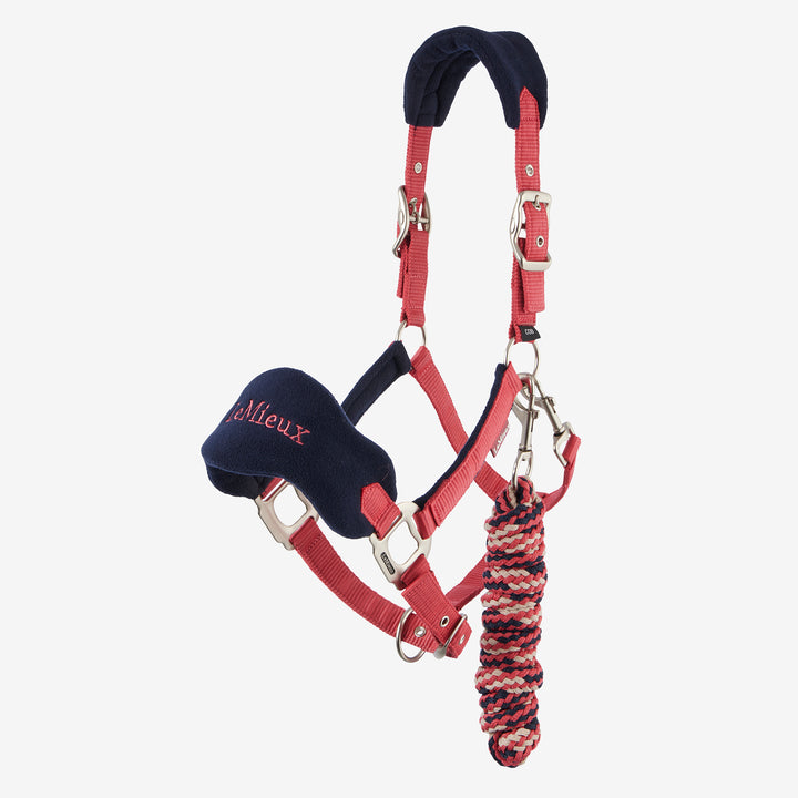 LeMieux Vogue Headcollar & Leadrope Cranberry