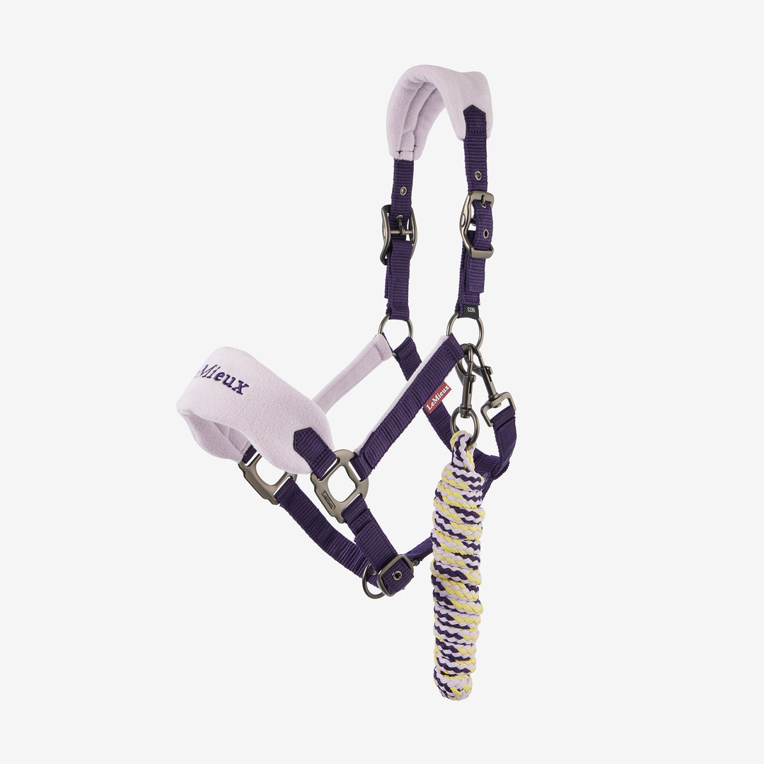 LeMieux Vogue Headcollar & Leadrope Juniper