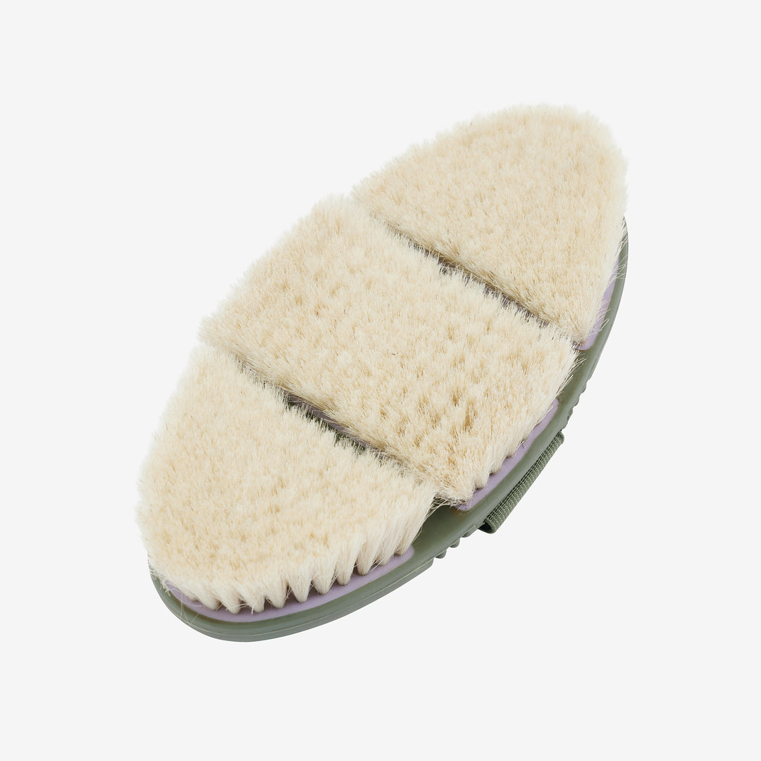 LeMieux Flexi Goat Hair Body Brush - Lilac