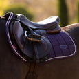 LeMieux Loire Classic Close Contact Square - Navy/Cranberry